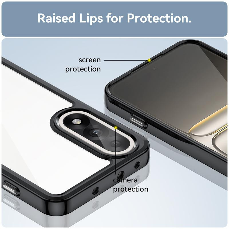 Transparente bunte TPU Schutzhülle für OnePlus Nord CE - Bild 2