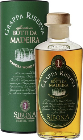 Sibona Grappa Riserva Botti da Madeira, Italien, 40% Vol., 0,5 l