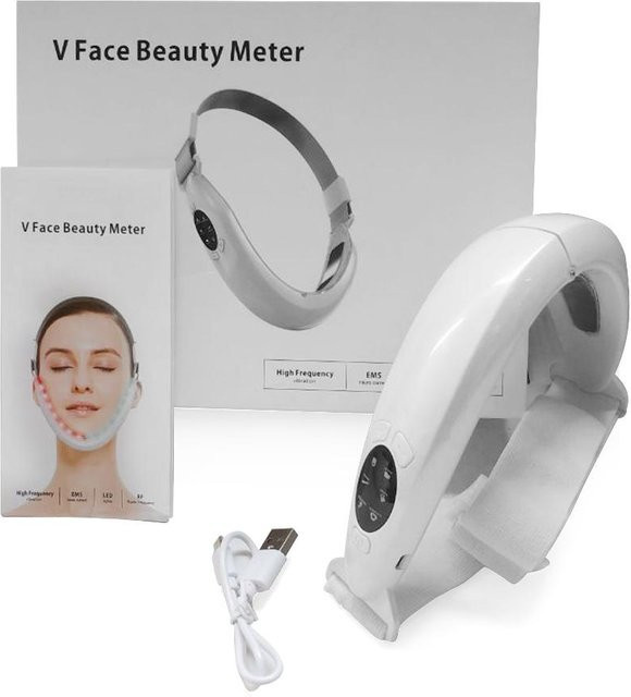 Binchi Health Technology Mikrostrom-Massagegerät für das Gesicht, White - Bild 1