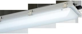 SCHUCH Ex-LED-Wannenleuchte nD866 12L60 Pendelleuchte für Arbeitsbereiche in Weiß und Grau - Bild 1