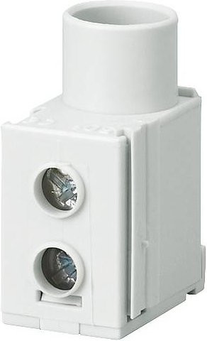 Siemens Mitteneinspeiseklemme 5ST37701HG für Stiftsammelschienen nach UL 508, 50mm2, Weiß, 10 Stück - Bild 1