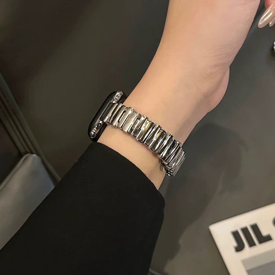 Uhrenarmband Edelstahl, Silber, Damen - Bild 3