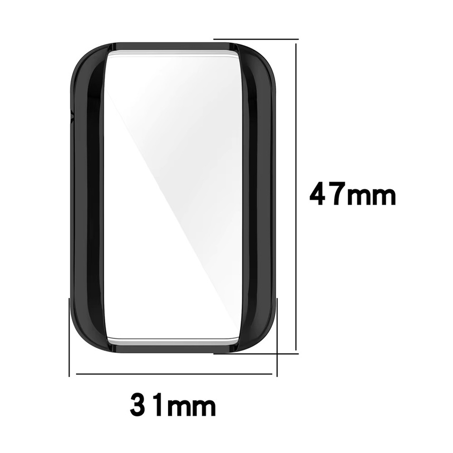 Xiaomi Mi Band 7 Pro Schutzhülle mit Screen Protector aus TPU in Transparent für Unisex - Bild 2