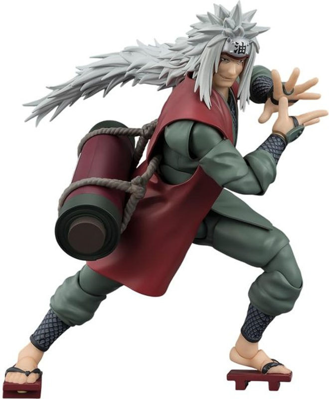 S.H.Figuarts Tamashii Nations Naruto Jiraiya Der Meister des Helden von Konoha Weisenmodus Actionfigur Multicolor - Bild 1