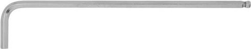 KS Tools Innen6kant-Winkelstiftschlüssel aus Edelstahl in Silber, 10,0 mm, XL - Bild 1