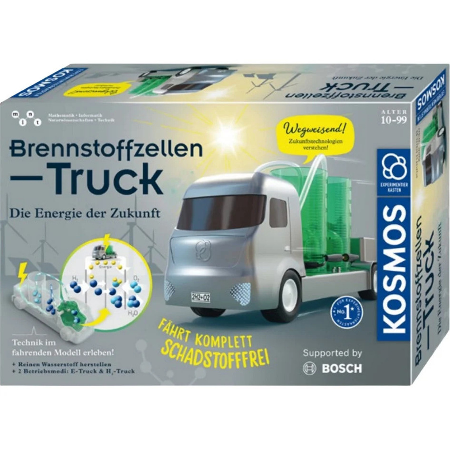 Kosmos Brennstoffzellen-Truck, Experimentierkasten, ab 10 Jahre - Bild 1