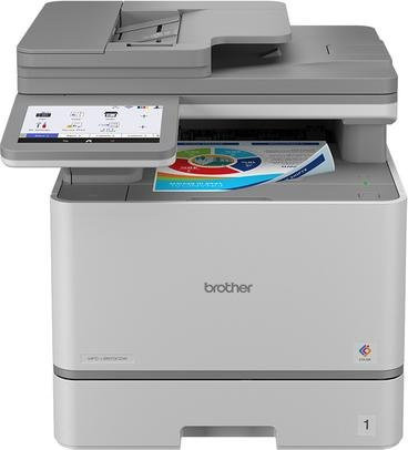 Brother MFC-L8970CDW Farbe Laser-Multifunktionsdrucker mit Drucken, Scannen, Kopieren und Faxen in Grau und Weiß - Bild 1