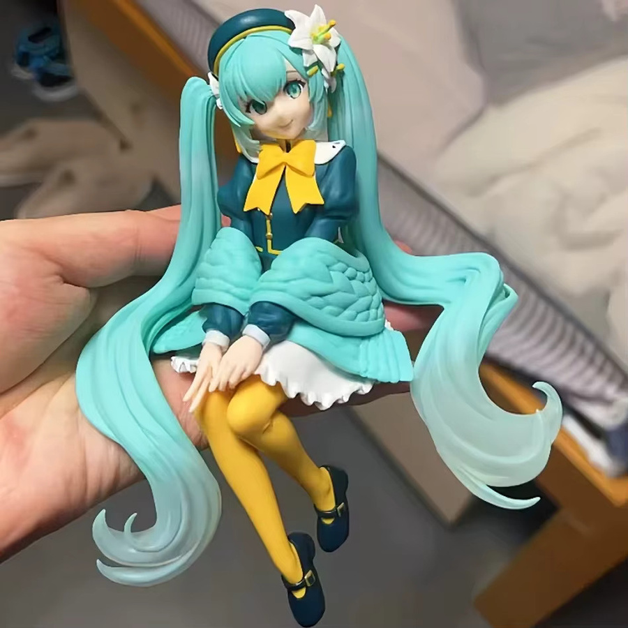 Bandai Hatsune Miku Blumenfee Lily Actionfigur, 14cm - Bild 5