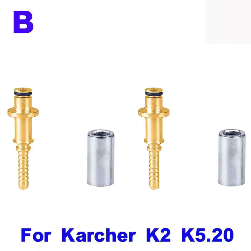 Karcher Schlauchadapter mit Hülse für Hochdruckreiniger K2 K3 K4 K5 K6 K7 zur Reparatur und als Anschluss für die Rohrpistole - Bild 4