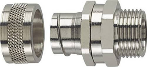 HellermannTyton Schlauchverschraubung aus Metall M20 Gerade in Silber - Bild 1