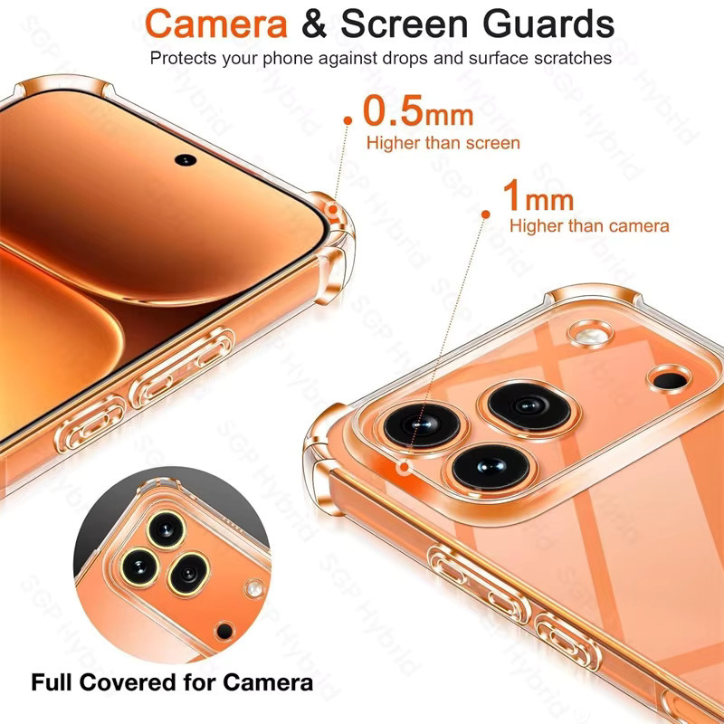 Transparente TPU Soft Cover Schutzhülle für Honor 600 Pro 5G - Bild 2