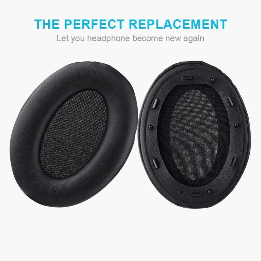 Ersatz-Ohrpolster für Sony WH-1000XM3 Over-Ear Kopfhörer in Schwarz - Bild 2