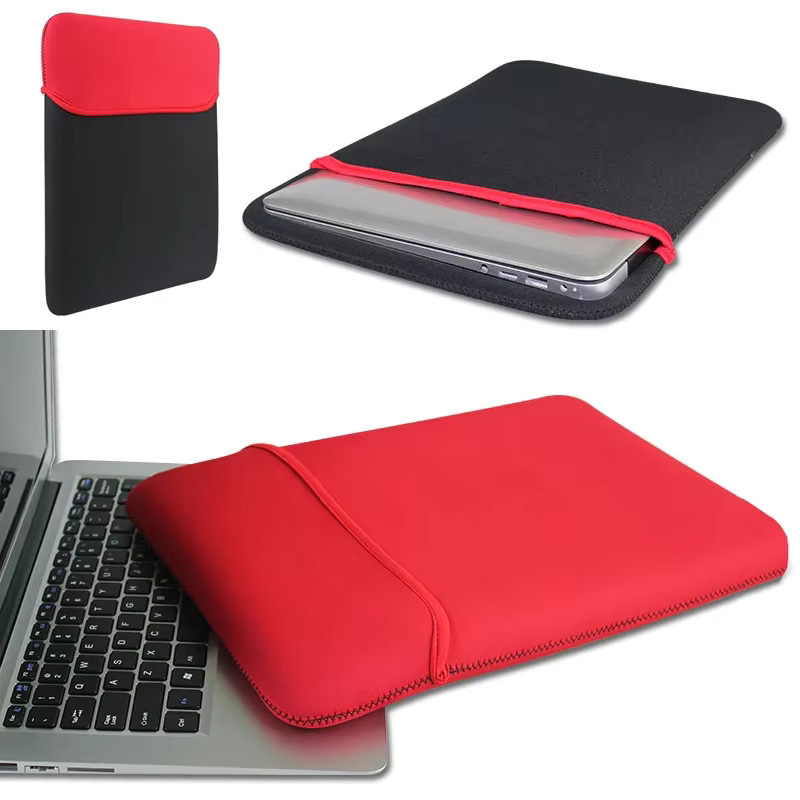 ZNOVAY Laptop-Taschenhülle für MacBook Air Pro, HUAWEI, Xiaomi und HP Notebook-Computer in Schwarz oder Rot - Bild 3