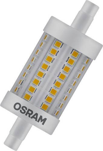 Osram LED Lampe R7s dimmbar 9.5W 1055 lm 2700 K Warmweiß transparent - Bild 1