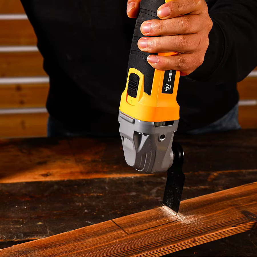 DEKO DKOM40LD1 Elektrisches Multifunktions-Oszillierwerkzeug mit variabler Geschwindigkeit für Holzbearbeitung und DIY-Projekte - Bild 4