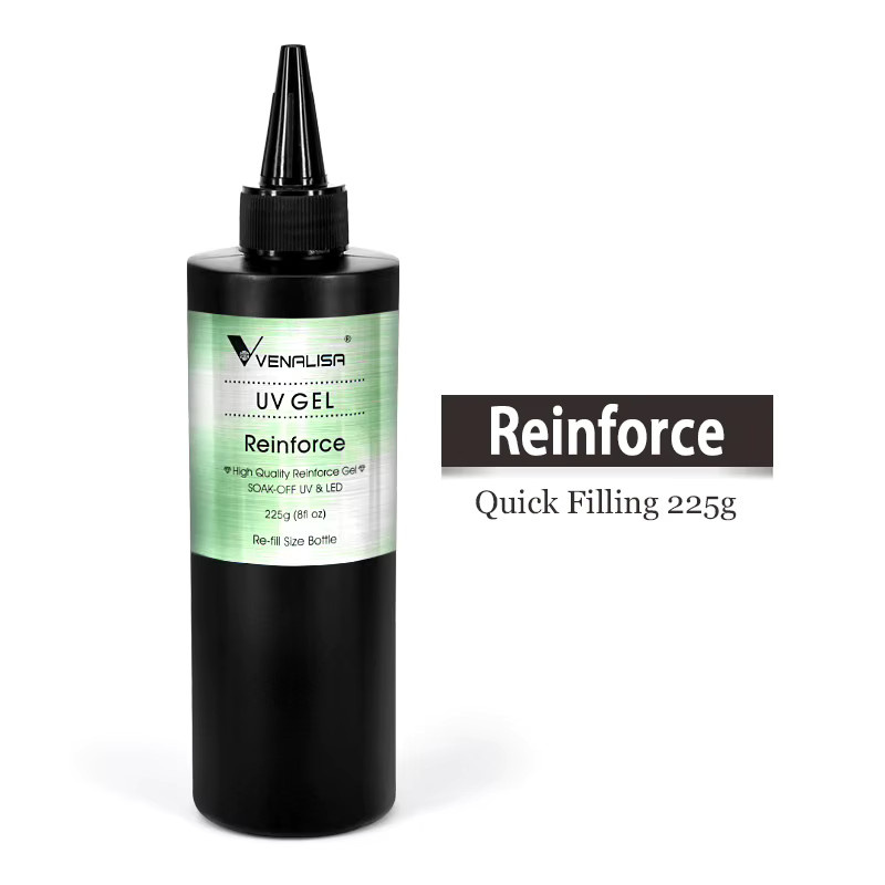 Venalisa Nowipe Topcoat Soak Off LED UV-Nagelgel, 30 ml, glänzend - Bild 3