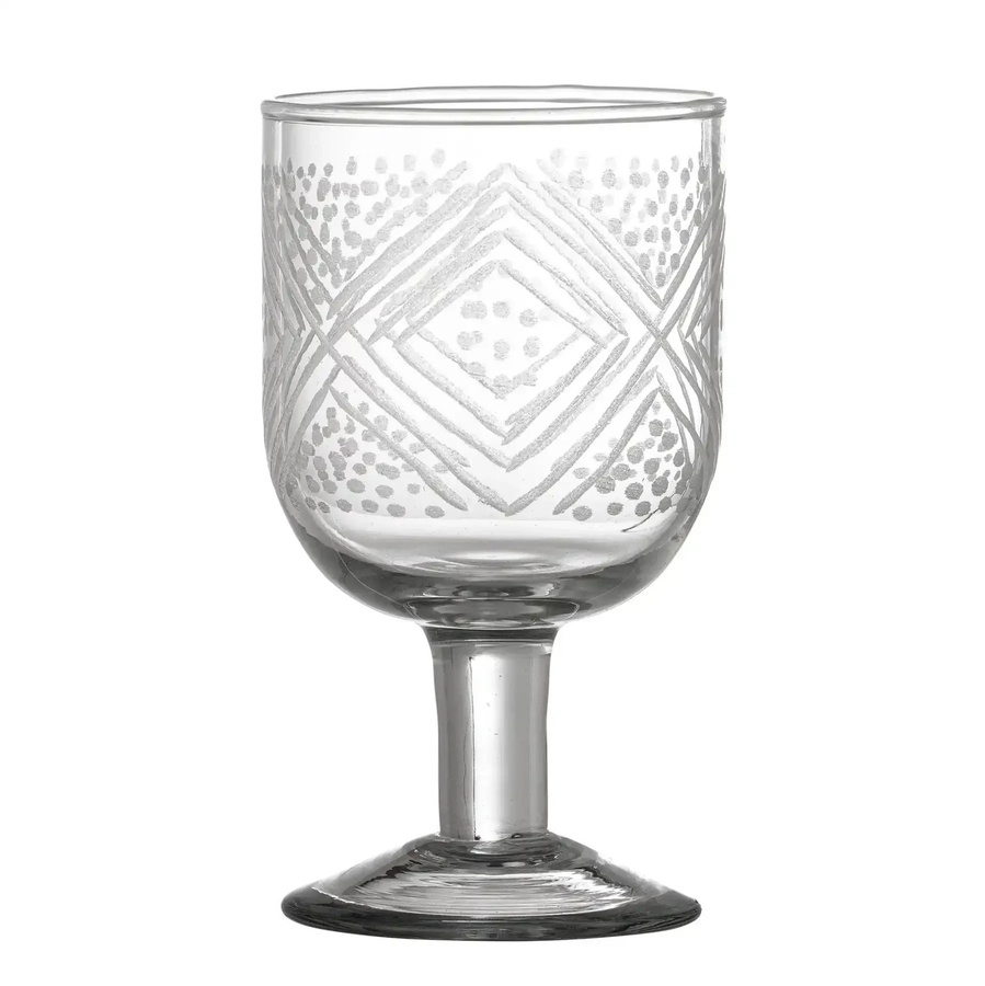 Bloomingville Weinglas Kiyomi aus recyceltem Glas - Bild 1