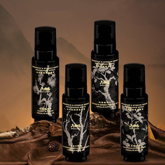 YOCITY Tee-Aroma-Parfüm mit Sandelholz und Zeder, Duftspray für Haar, Körper und Kleidung, 150 ml - Bild 1