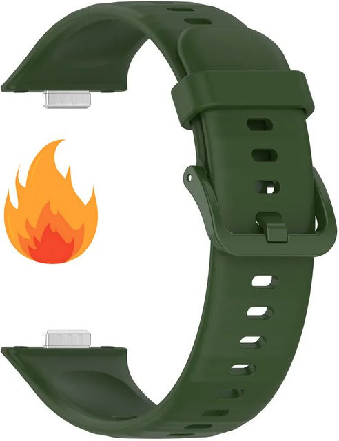 NEY Uhrenarmband Silikon, Huawei Watch Fit 3, Unisex - Bild 1