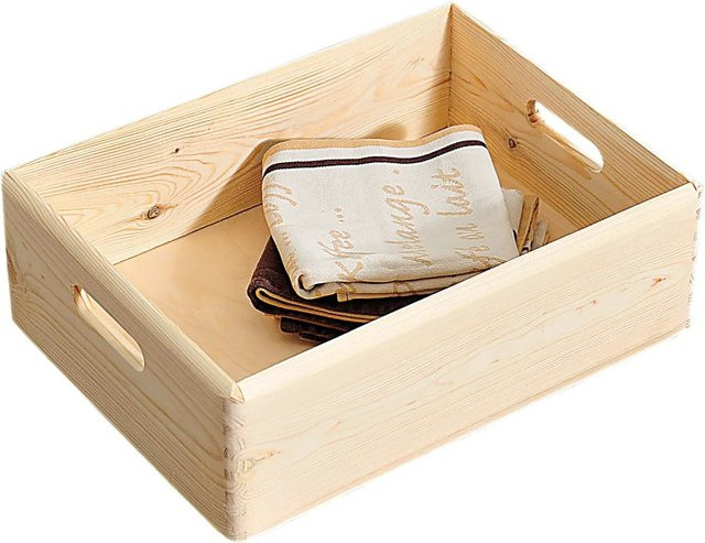 Kesper Allzweckkiste aus Kiefer Holz in Braun - Bild 1