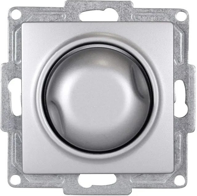Günsan Visage Dimmer Switch 1000W Unterputz in Silber - Bild 1
