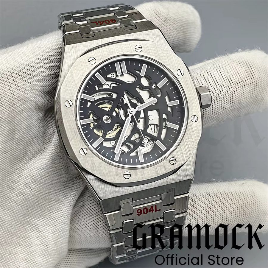 Gramock Armbanduhr, Automatik, Edelstahl, 41 mm, Herren - Bild 2