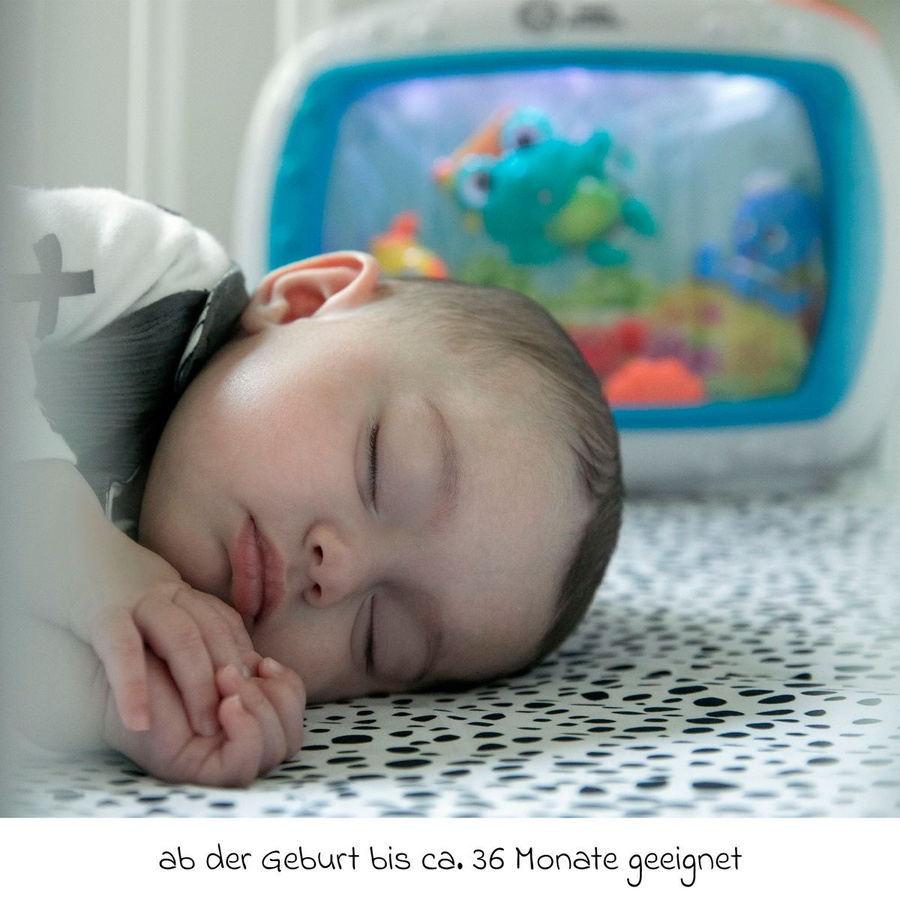 Baby Einstein Nacht- und Schlummerlicht Sea Dreams mit Lichtern und Melodien inklusive Fernbedienung in Blau - Bild 2