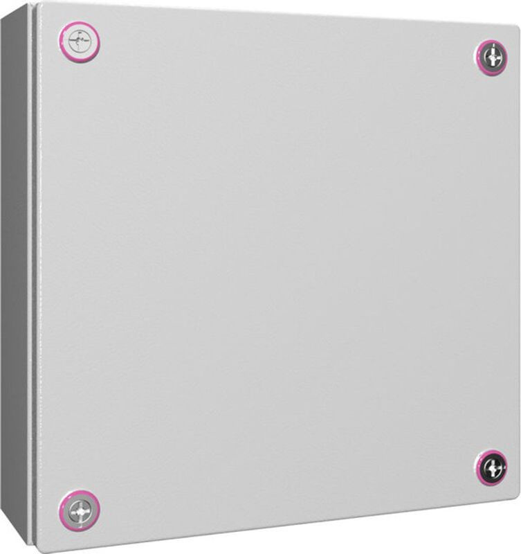 Rittal Klemmenkasten KX Distribution Board aus Stahl, Grau, B/H/T: 40 x 40 x 12 cm - Bild 2