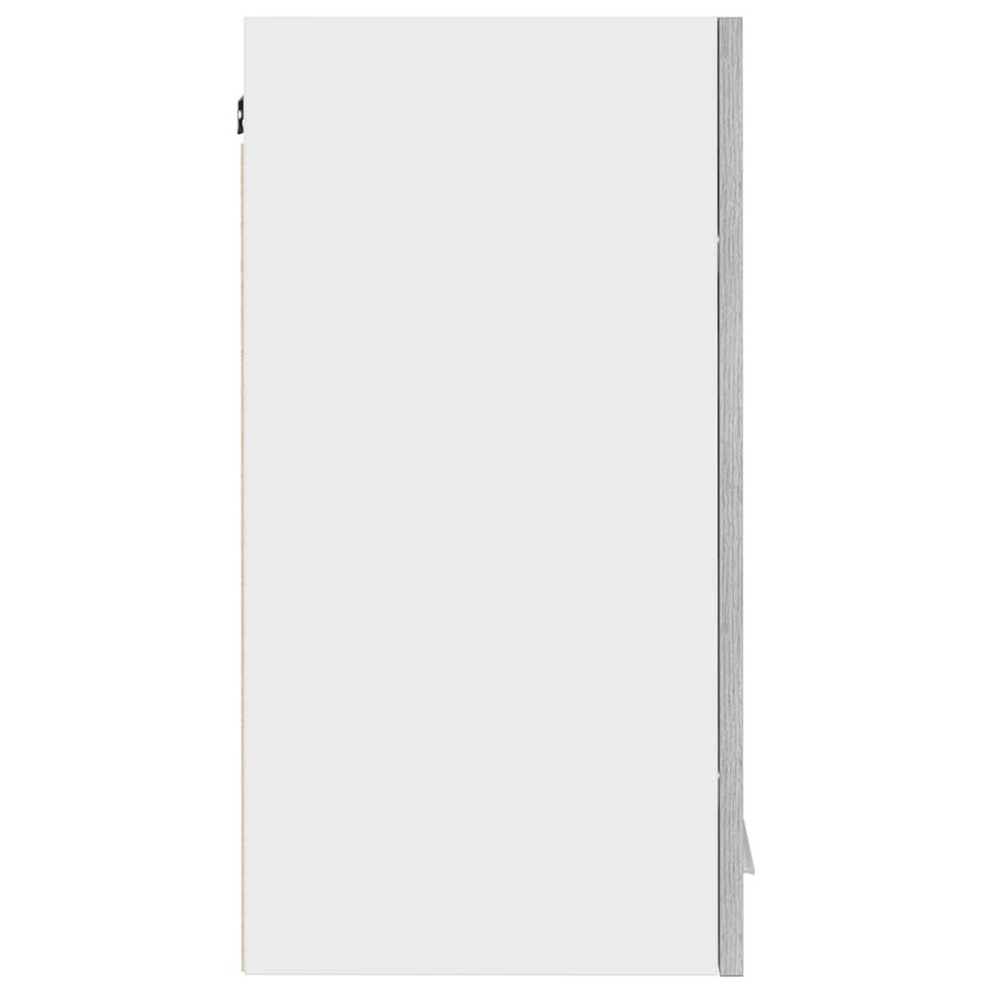 vidaXL Hängeschrank Sonoma Grau aus Holzwerkstoff B/T/H: 60 x 31 x 60 cm - Bild 2