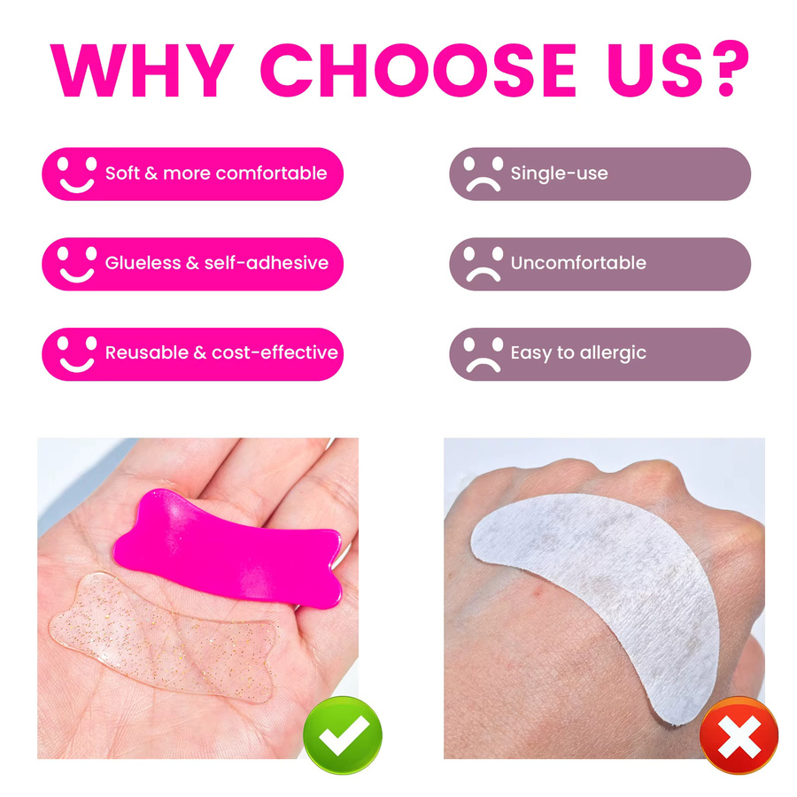 Libeauty Silikon Augen Pads, Bär Form, Gel, Unisex - Bild 2