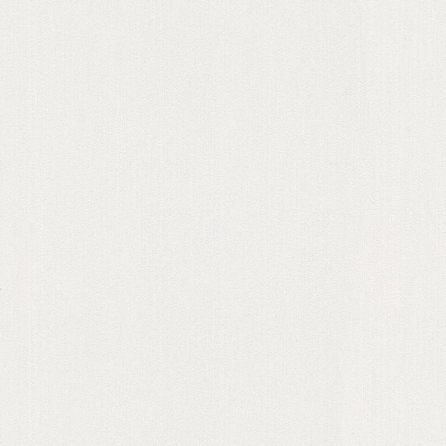 Profhome Tapete 937902-GU Uni Matt Weiß, Vlies, 0,53 m x 10,05 m - Bild 1