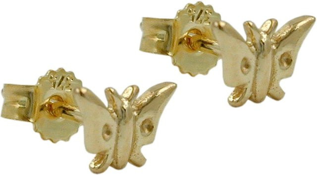 Gallay Ohrstecker Schmetterling, 375 Gold, Kinder - Bild 1