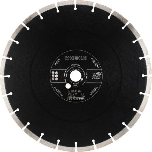 Rhodius LD45 303837 Diamanttrennscheibe für Beton in Schwarz - Bild 1