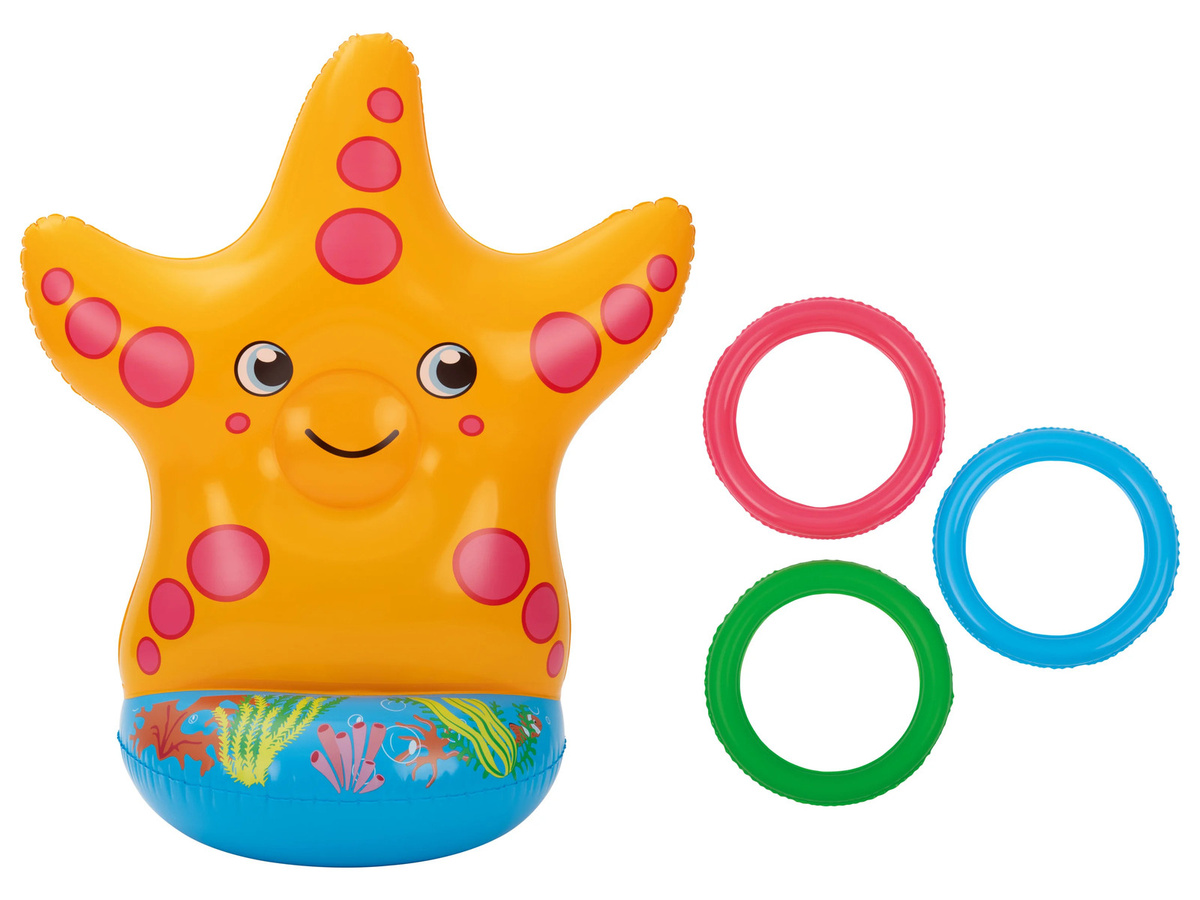LUPILU Kleinkinderplanschbecken mit Wassersprinkler Seestern, Mehrfarbig, Durchmesser: 102 cm - Bild 2