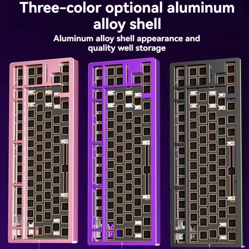 Wooting Holy80 Aluminiumgehäuse für 80 % mechanische Tastaturen in Purple - Bild 4