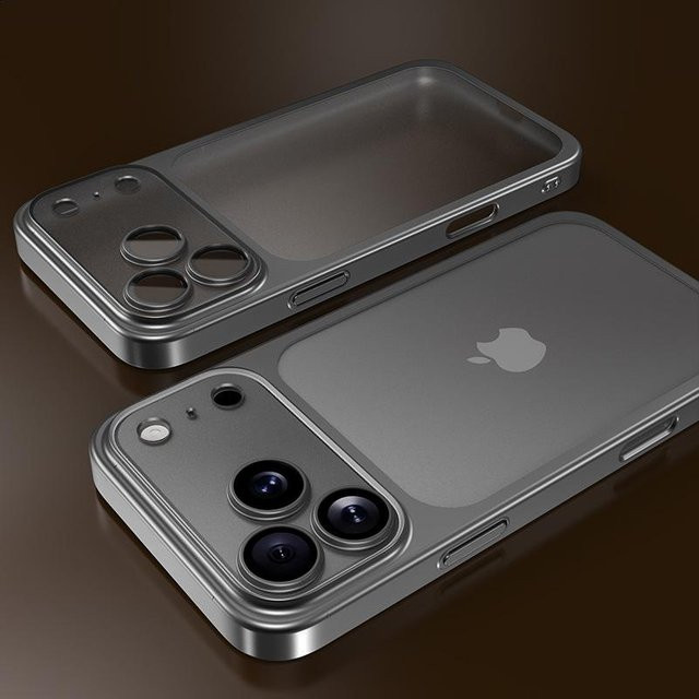 YULIN Handyhülle für iPhone 16 Plus 15 14 13 12 11 Pro Max Serie in Kosmische Orange, Matt und Durchscheinend - Bild 1