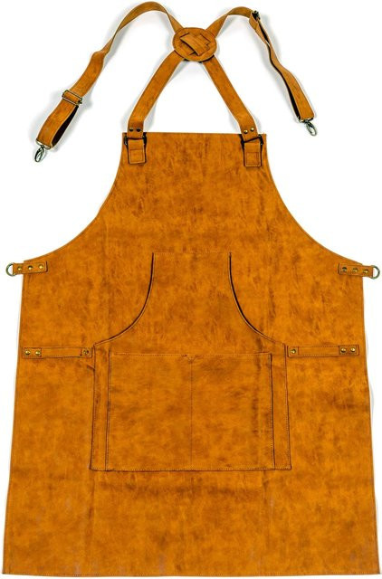 GrillXpert Kochschürze als Unisex Latzschürze in Anthrazit oder Braun - Bild 1