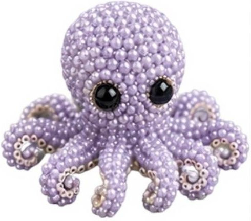 LydiaBlack DIY Tier-Perlen-Set, Tier-Bastelset, Octopus, Meerestiere - Bild 1