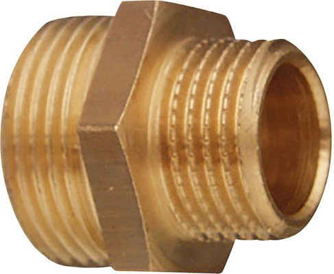 Cornat Reduziernippel aus Messing in Gold, 1 1/4" x 1" - Bild 1