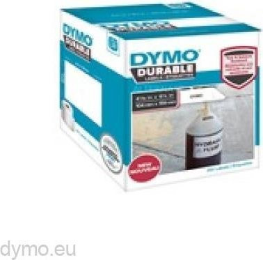 DYMO Durable Etikettenrolle Weiß aus Polypropylen, Universal, 200 Stück, B: 15,9 cm x H: 10,4 cm - Bild 2