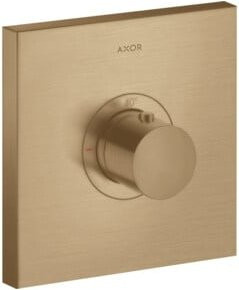 Hansgrohe ShowerSelect HF UP Fertigset Duschthermostat eckig in Brushed Bronze - Bild 1