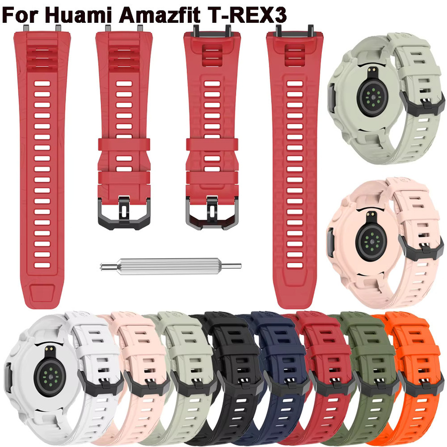 Xiaomi Huami Amazfit T-Rex 3 Uhrenarmband, Silikon, Unisex - Bild 4