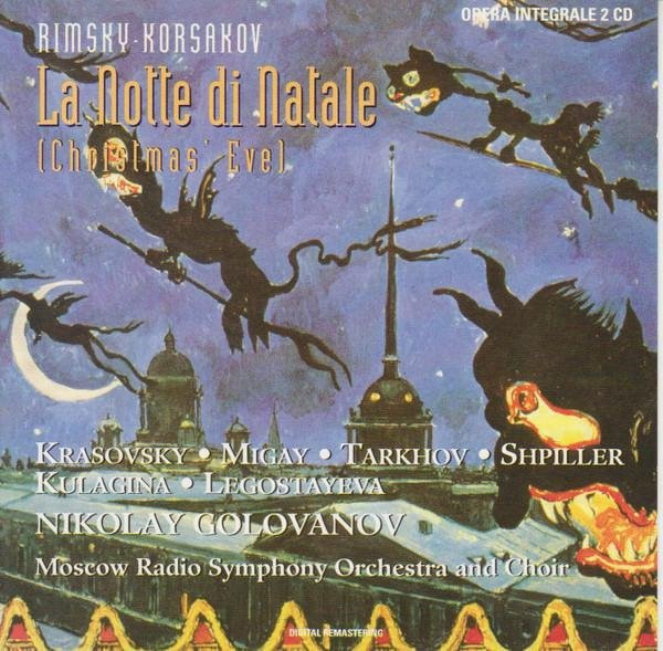 CD Nikolai Rimsky-Korsakov - Die Weihnachtsnacht (Weihnachtsabend) von Sergei Kr, Lyrica Klassik, 1998 - Bild 1