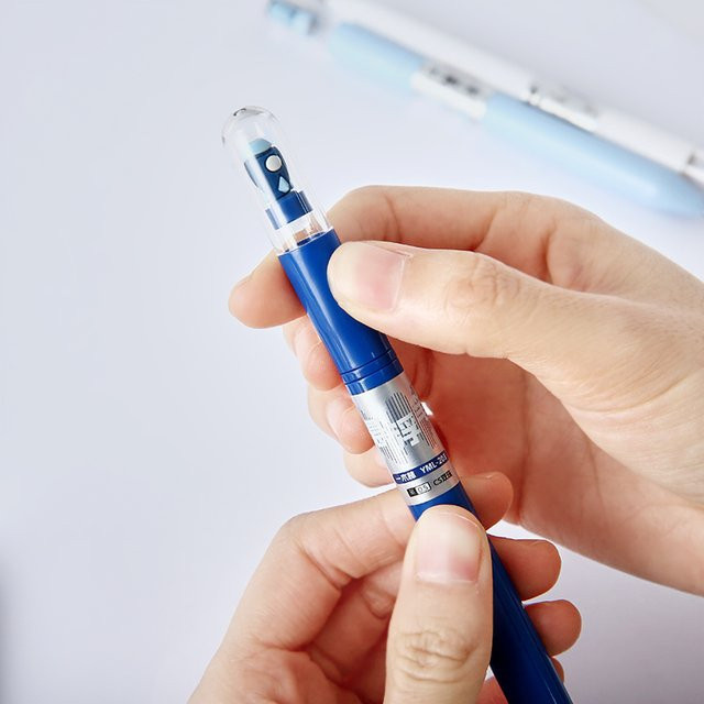 mr.paper Raketen-Kapsel Radierbarer Schwebestift Set mit Stifthalter, 4 Stück kreative Gel-Tintenstifte aus Kunststoff - Bild 1