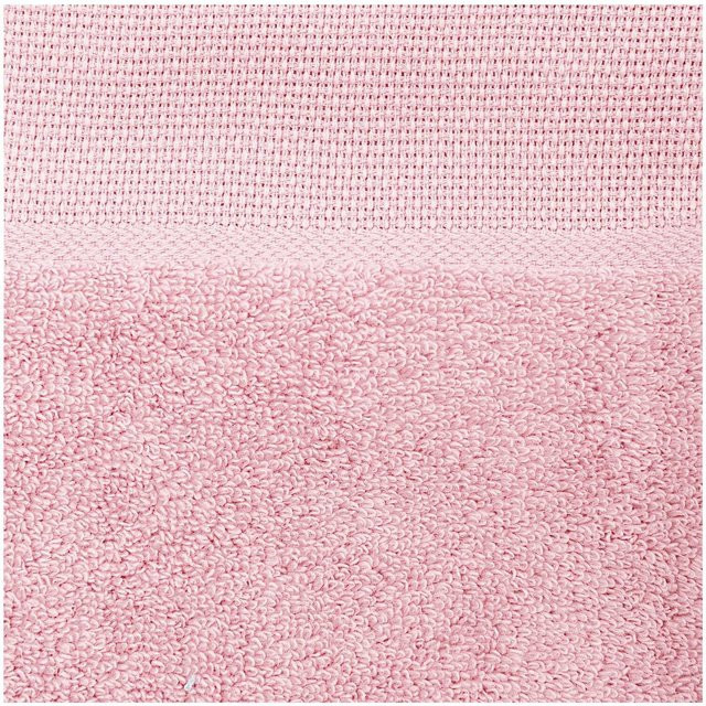 Rico Design Waschhandschuh aus Baumwolle in Pink, B: 15 cm, H: 21 cm - Bild 1
