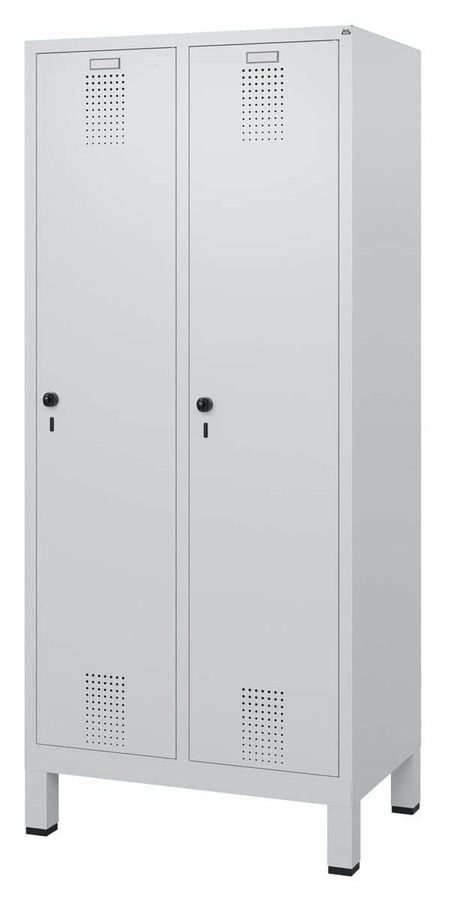 BIGBOXX Spind Comfort XL mit Füßen aus Metall in Weiß Matt - Bild 1