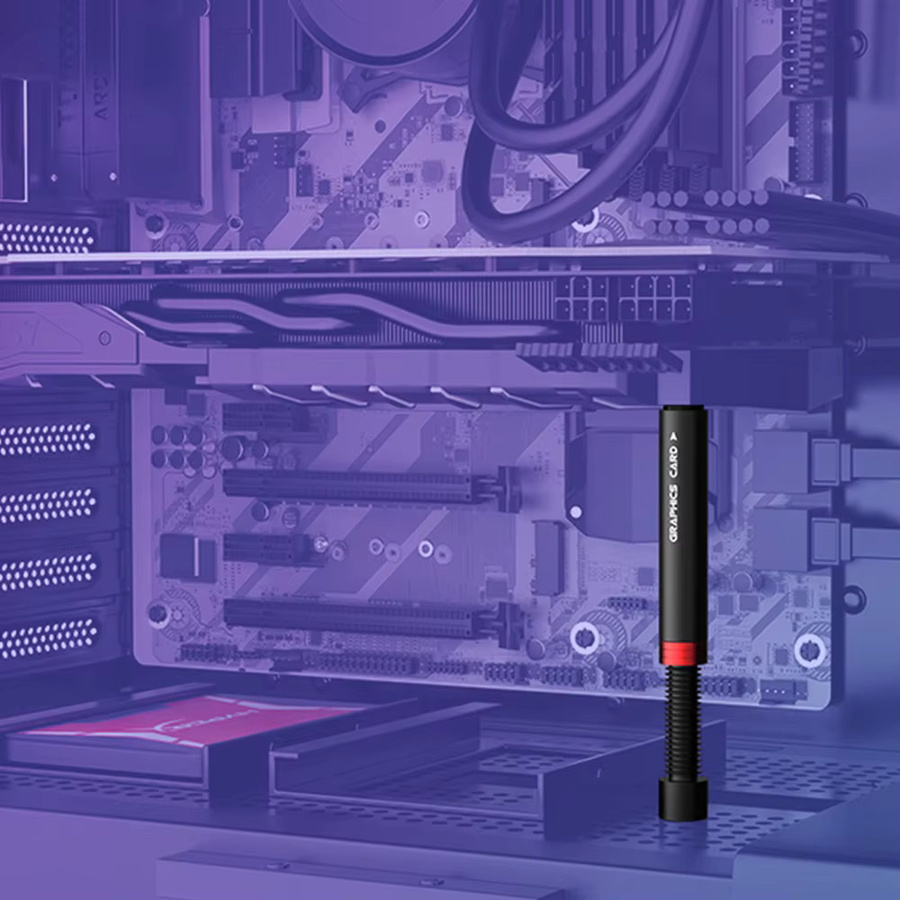 JEYI IBrace-8 Universal Grafikkarte Halterung GPU Unterstützung für Desktop PC in Schwarz - Bild 4