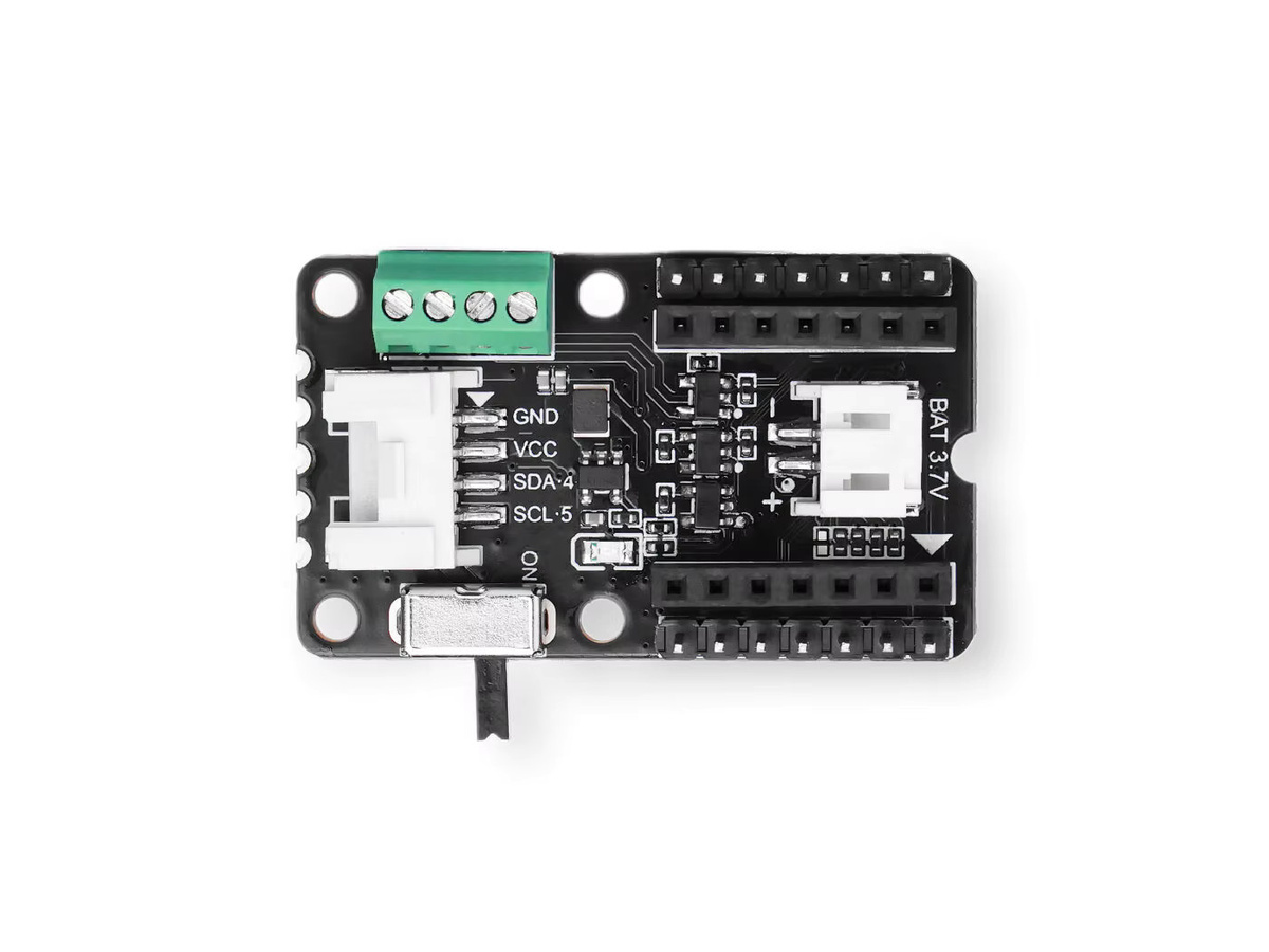 Seeed Studio COB-LED-Treiberplatine mit 7-Kanal-PMIC-Batteriemanagement und Grove I2C-Anschluss in Schwarz - Bild 3
