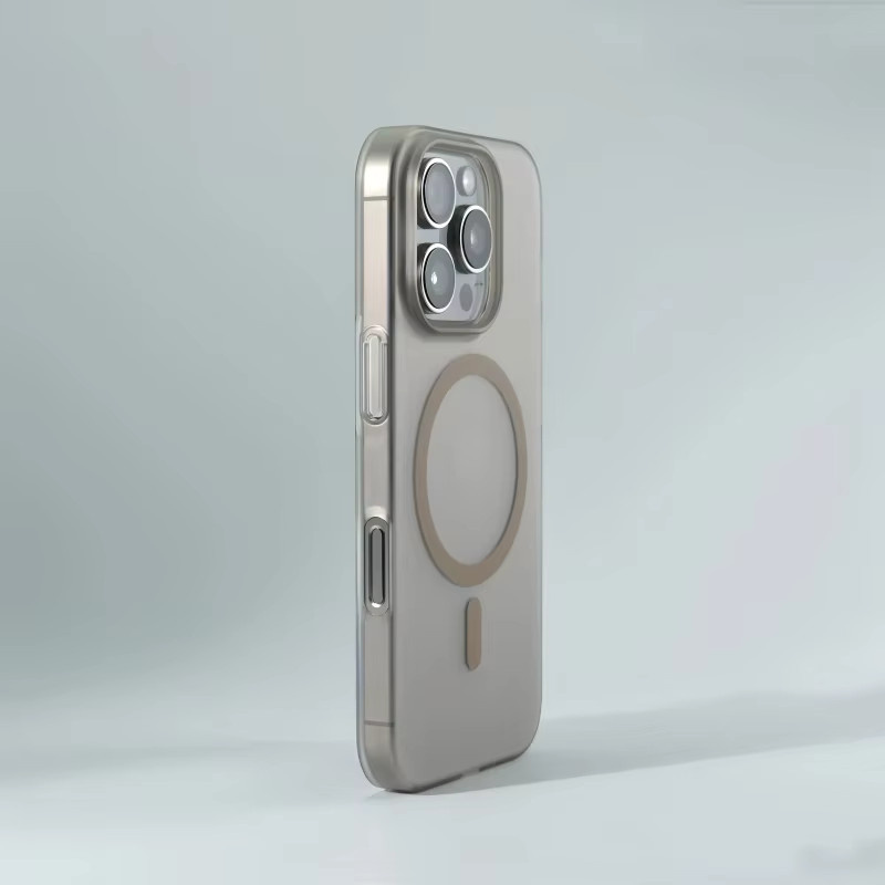 MagSafe Translucent PC-Hülle für iPhone 11 bis 16 Pro Max, ultradünne magnetische Schutzhülle, transparent - Bild 1