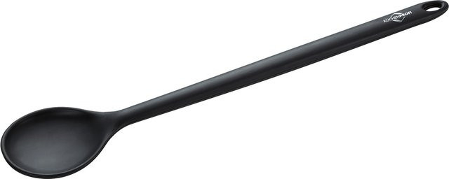 Kochlöffel KÜCHENPROFI TREND aus Silikon, schwarz, hitzebeständig, oval - Bild 1